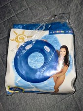 Vintage NOS Intex The Wet Set 48 blue Tube Ring 2006 59257 open bag