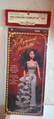 Hollywood Starlette #FCP480 Fibre Craft Crochet kit- NEW and sealed