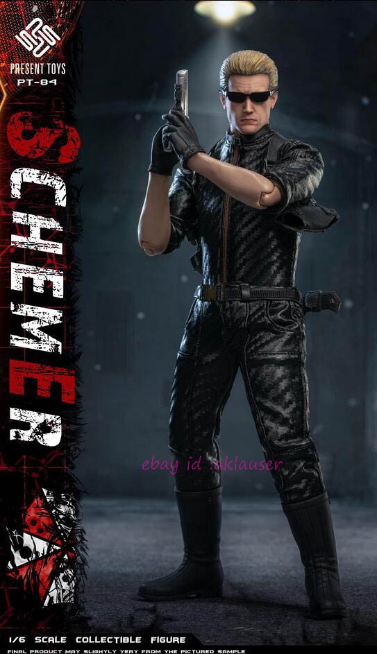 PRESENT TOYS PT-SP84 バイオハザード アルバート・ウェスカー Present Toys 1/6 Pt-Sp84 Schemer Albert Wesker Action Figure In