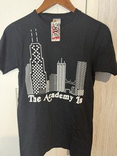 Camicia Band The Academy Empire nuova con etichetta vintage 2006 taglia S