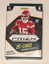 2025 Panini Prizm *NFL Trading Cards* *Hanger Box* Unopened