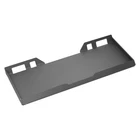 1/2" Skid Steer Mount Plate 45" Universal Quick Attach Skid Steer Loader Plate