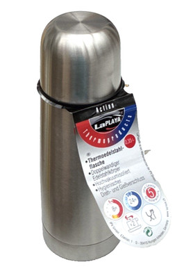 Thermoskanne Thermoedelstahlflasche ''La Playa'' 0,35 Liter nagelneu in OVP#1212G2