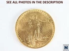 NobleSpirit (JL)BLAZING Superb GEM BU 1914-S GOLD $20 St Gauden CARTWHEEL Luster
