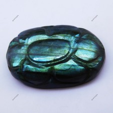 28.70 Ct Madagascar Natural Fire Labradorite Certified Untreated Gemstone