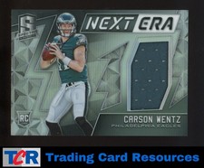2016 Panini Spectra #2 Carson Wentz Next Era Relics #/199