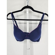 Sweet Nothings by Maidenform Sz 36D Classic T Shirt Bra Dark Purple Style 41239
