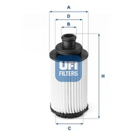 UFI ÖLfilter 25.118.00 Filtereinsatz FüR Opel Antara Cascada Insignia Zafira Z18