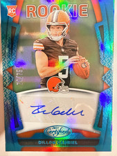 2025 Panini Certified Dillon Gabriel #RSI-DGL Rookie Signatures Mirror Teal /75
