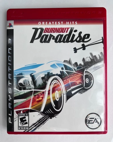 Burnout Paradise Greatest Hits (Playstation 3 PS3) Complete CIB Tested Fast Ship