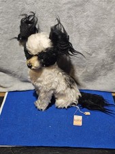 vintage Rare Kamar plush dog 4688 OOAK Hand Made Japan Prineles