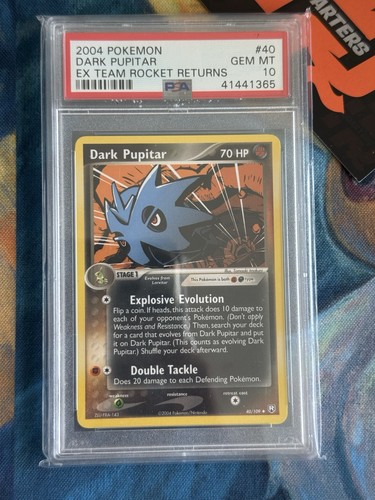 Dark Pupitar graded PSA 10 for sale on eBay
