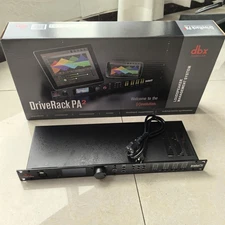 DBX PA2 DriveRack Complete Loudspeaker Management System Processor Display USB