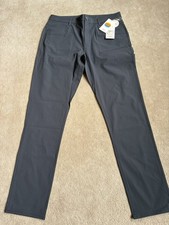 NWT VUORI Meta Pants V430 Athletic Slim Fit 34/32 Men's Charcoal Retail 138