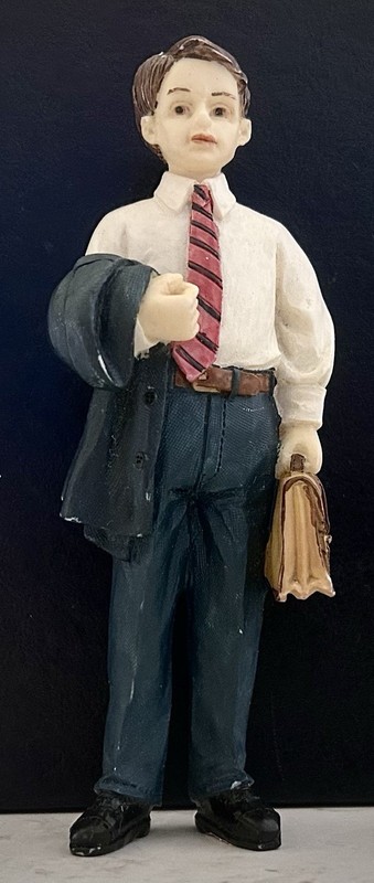 5.5” Mr. Sherwood 1:12 Scale Artisan Flair Resin Dollhouse Figure! Discontinued!