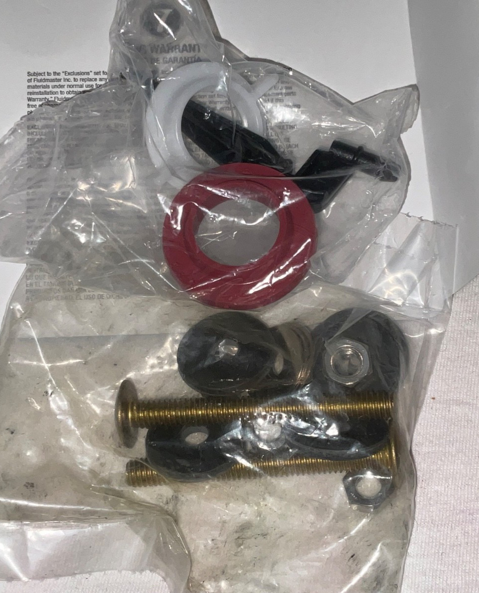 Fluidmaster Toilet Tank 400AKHRK Complete Repair Kit UNIVERSAL ALL-IN-ONE PERFOR