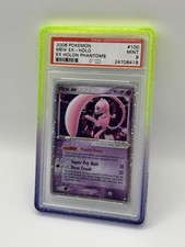 Mew ex 100/110 EX Holon Phantoms Holo PSA 9 TAIL SWIRL 🌀 on eBay