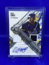 2022 Diamond Kings DK Material Signatures #DMS-OC Oneil Cruz RC Relic Auto