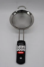 OXO Good Grips 3-Inch Mini Strainer, Multicolor, Black