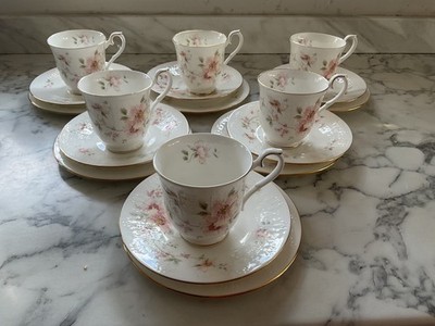 Vintage Royal Albert For All Season Breath of Spring Teeservice 18 Teile