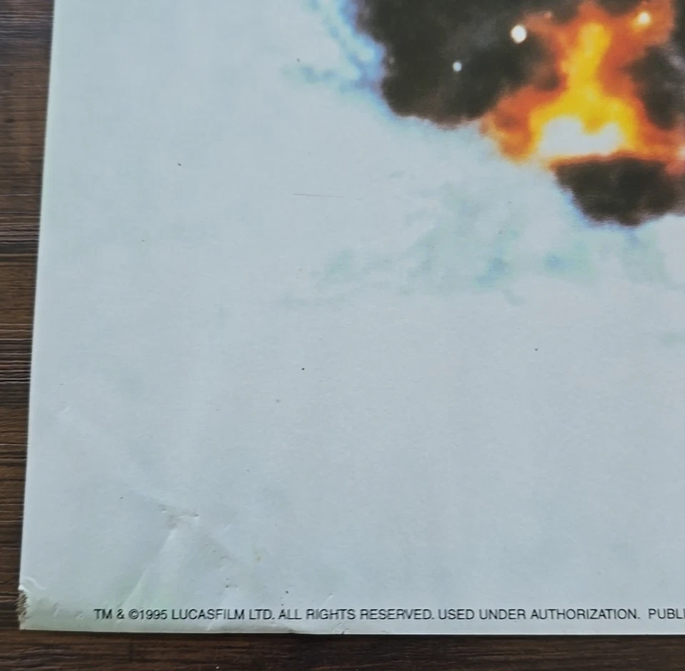 Vtg Star Wars 1995 Episode V The Empire Strikes Back Storm Trooper Poster Rolled - Image 2 of 4