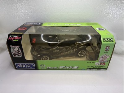 NIKKO STREET MAYHEM TUNER   MAZDA RX-8   1:16 SCALE RC DRIFT RARE BLACK CAR NEW