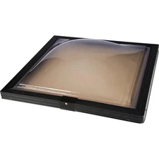 Fixed Curb Mount Skylight Polycarbonate Aluminum Frame UV Blockage Glazed Bronze