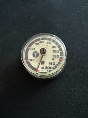 US Divers Depth Gauge Module   200 ft Analog Dive Depth Gauge - FREE SHIPPING