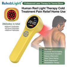 Portable Cold Laser for Physiotherapy 980nm LLLt Laser Therapy for Neck Tension