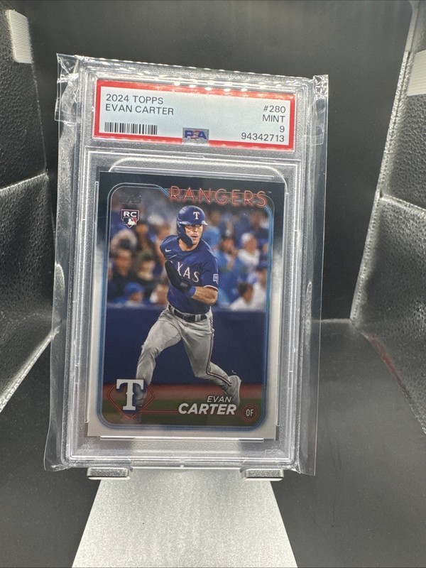 2024 Topps Series 1 - Evan Carter #280 (RC)