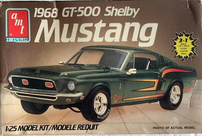  AMT 6541 1:25 1968 GT-500 Shelby Mustang (GP99-13R16-A)