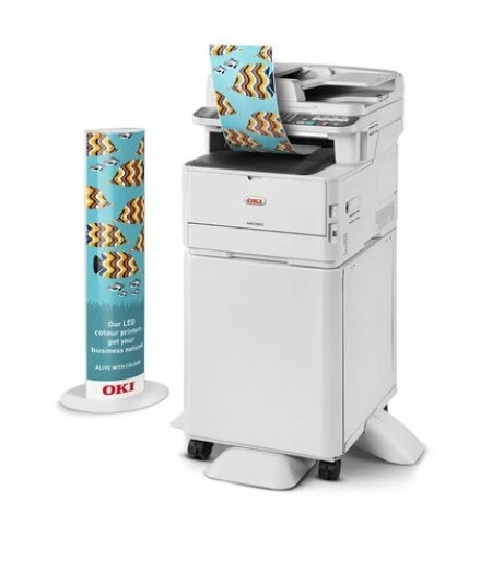 OKI MC363DN DUPLEX NETWORK ALL-IN-ONE WORKGROUP 30PPM A4 COLOR LED LASER PRINTER - Image 3 of 4