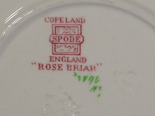 COPELAND SPODE ROSE BRIAR CHELSEA CUPS & SAUCERS (4) - Picture 5 of 5
