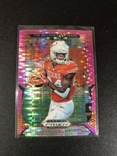 Lil'Jordan Humphrey 2019 Prizm Draft Picks Rookie Pink Pulsar Prizm Card #130. rookie card picture