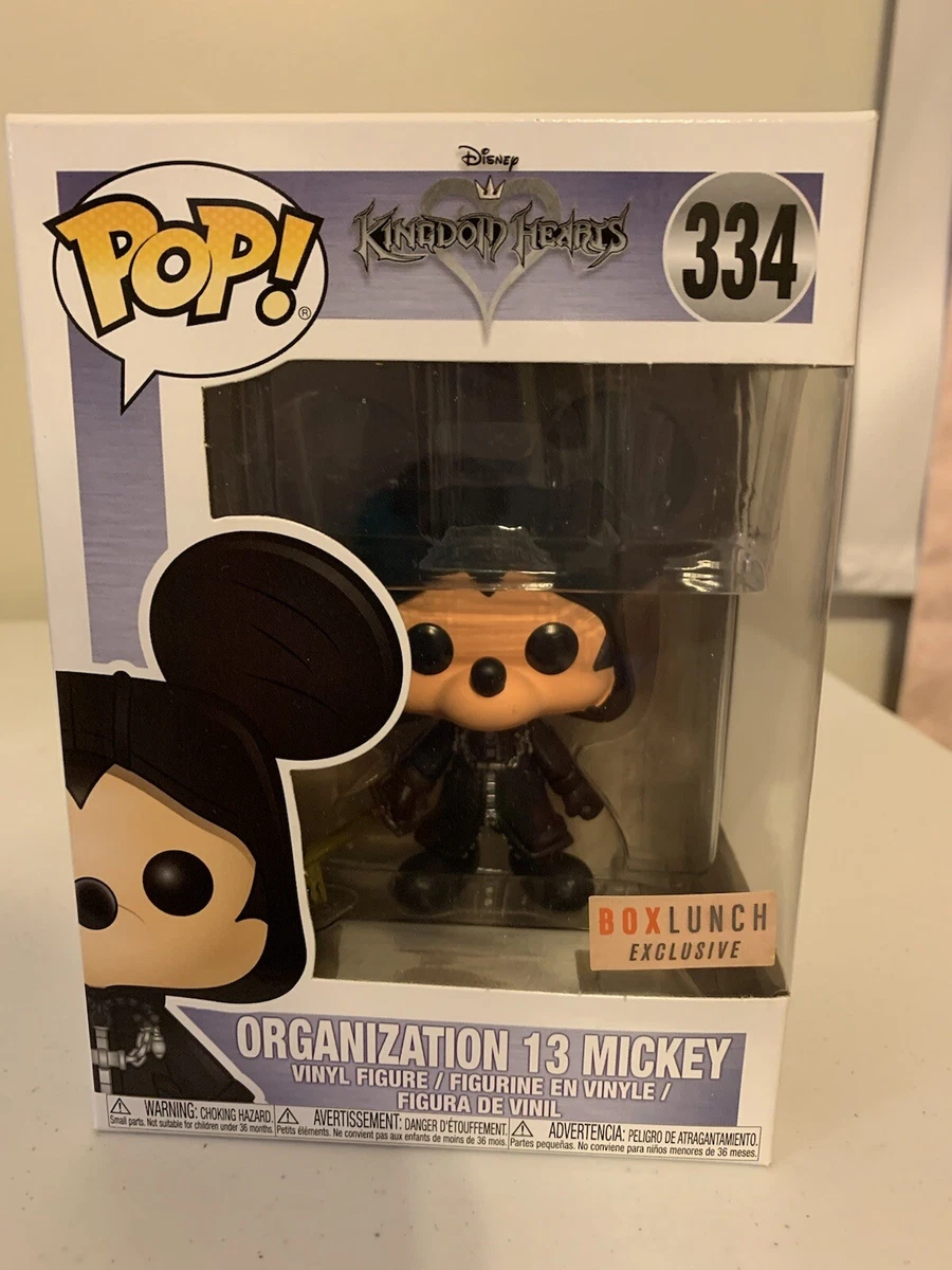 Funko Pop! Disney Kingdom Hearts Organization 13 Mickey Box Lunch Exclusive  Figure #334 - US