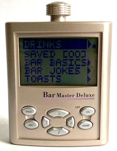 Excalibur Bar Master Deluxe Electronic Alcoholic Drink Encyclopedia Bartender - Picture 3 of 8