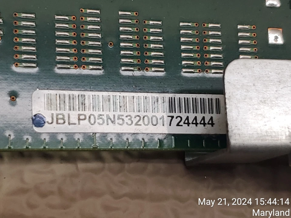 Tarjeta Adaptador RAID SCSI Ultra320 Doble Canal PCIX Habilitación Original IBM 42R8607 Foto 3 de 4