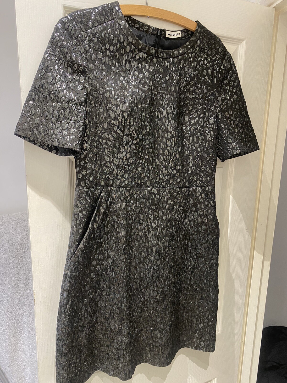 WHISTLES LITTLE BLACK DRESS UK 14 ^ eBay