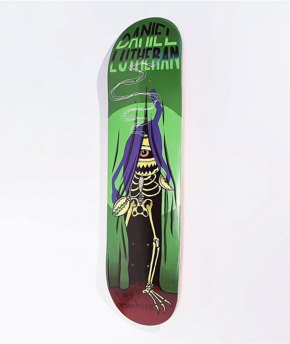 メソシューティカル アールコード アクティベーターリバイブFD 2箱セット Toy Machine Skateboards Daniel Lutheran Curtain Deck 7.88
