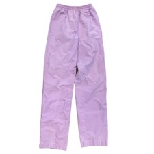 Vintage 80s OP Ocean Pacific Purple cotton pull on pants size 7 xs surf