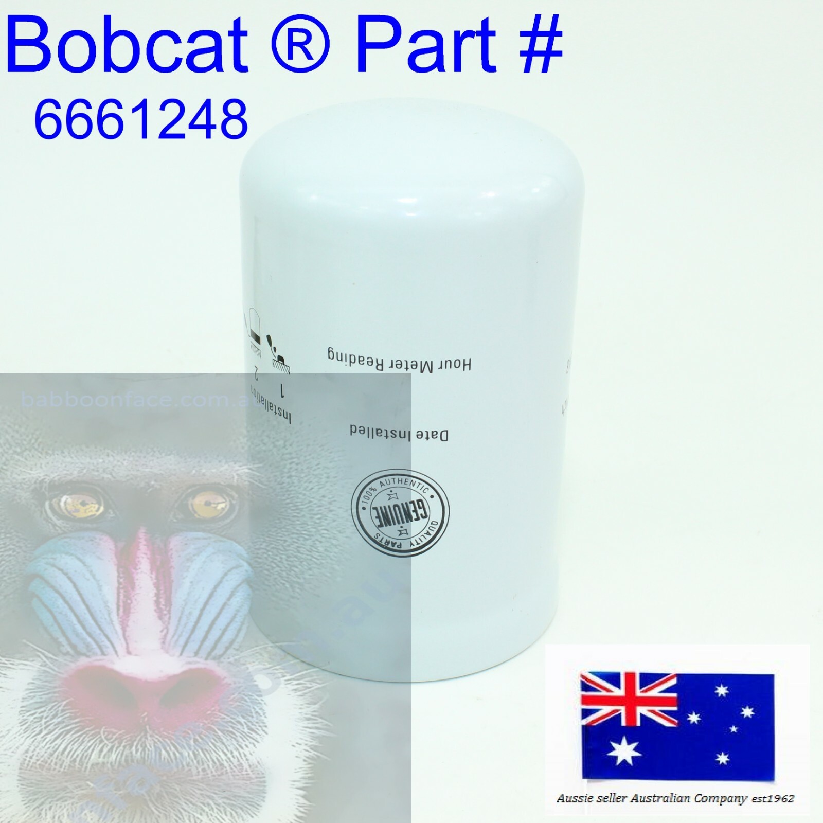 fits Bobcat HYDRAULIC OIL FILTER 6661248 428 E17 E17Z E19 E20 E20Z E25