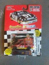 Racing Champions 1995 Edition David Green 44 Slim Jim Car NASCAR 1:64 Scale