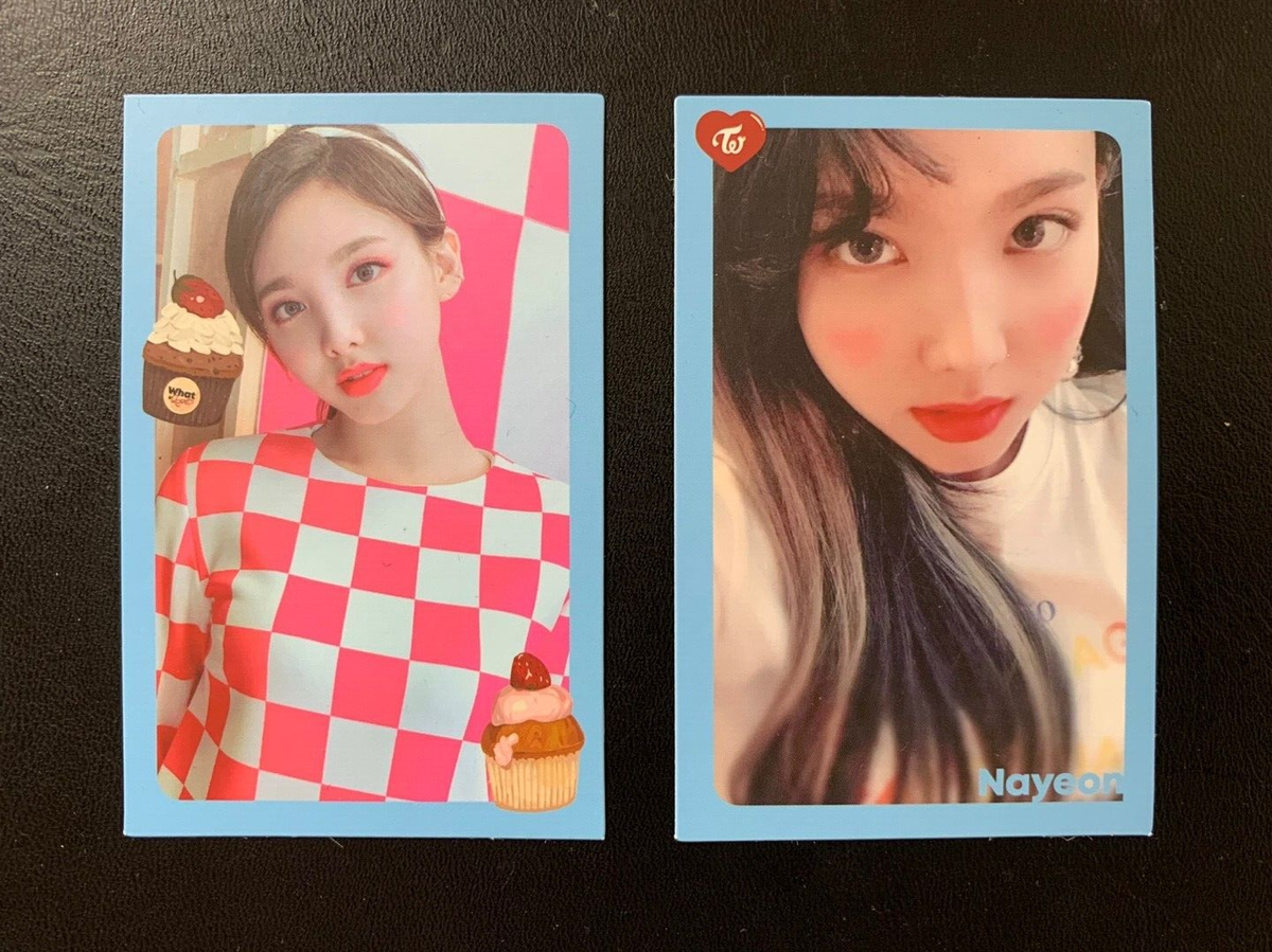 TWICE NAYEON 5th Mini Album WHAT IS LOVE Photocard 2pcs Official