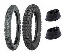 New Shinko 3.00-21 & 5.10-18 244 Tire & Tube Set For Honda XR650L Suzuki DRZ400S