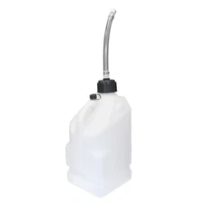 Valley Industries 5-Gallon Utility Jug - White Plastic Jerry Can