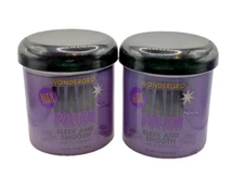 (2) Wondergro Max Hair Polish Sleek Smooth Frizz Control Glossing Oil 12oz