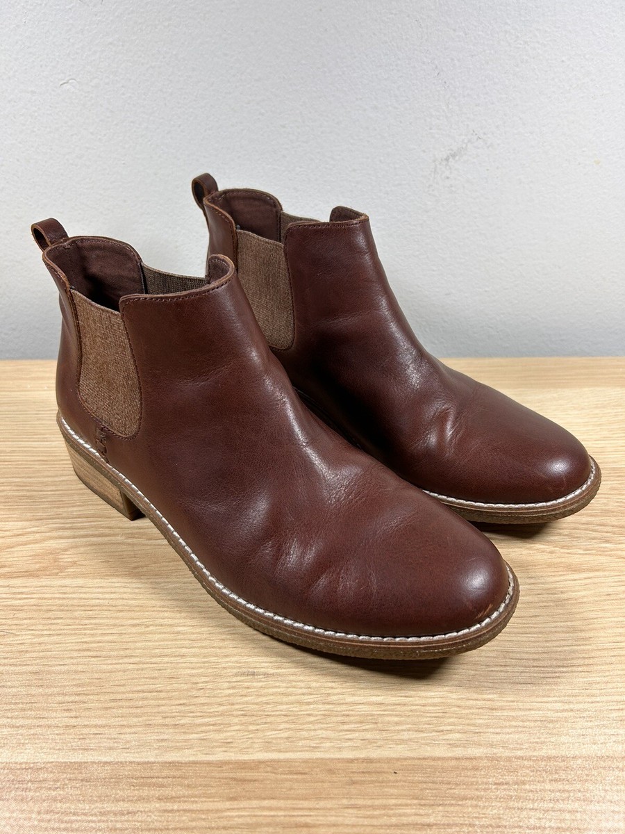 Sperry Womens Size 1/2 Maya Leather Chelsea Boot STS83871