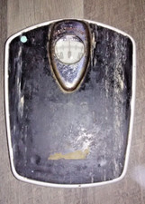 1950's Vintage Health o Meter Bathroom Scale Early Model 161 136 with Free Ship 