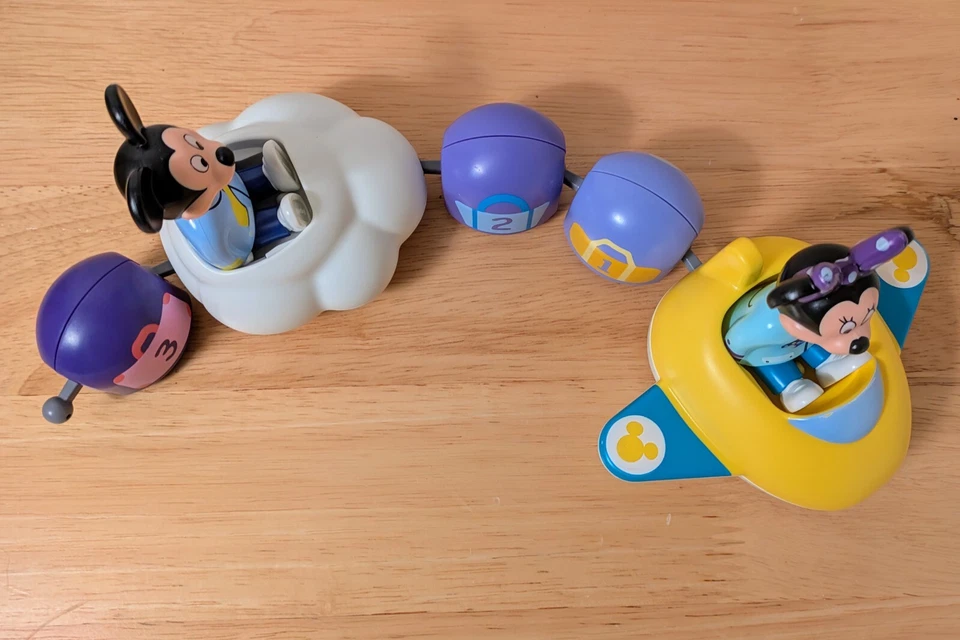 Playmobil 123 Disney Mickey's & Minnie's Cloud Ride Tren Conjunto de Construcción 71320 Foto 2 de 4