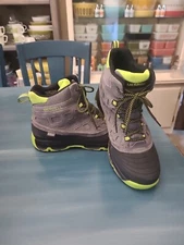 Merrell Boy 6.5M Waterproof Hiking Boot Shoe Ventilator Mid Gray MK261283